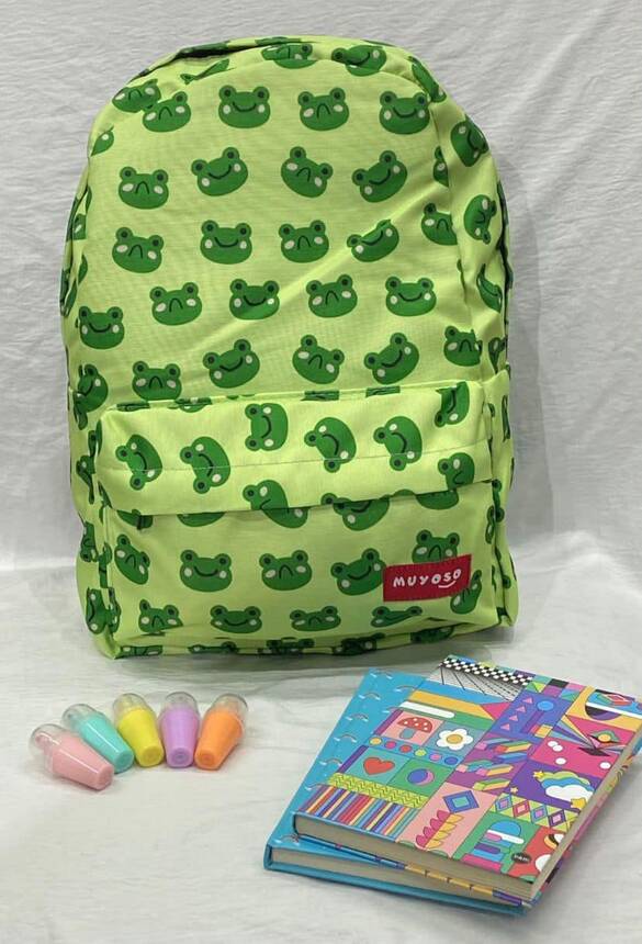 Toptan Baskılı Kalite Astarlı Figürlü Kalite Sırt Çantası 