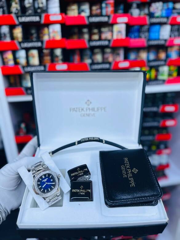 Toptan Kutulu PATEK Philippe Erkek Saat Takım Setleri
