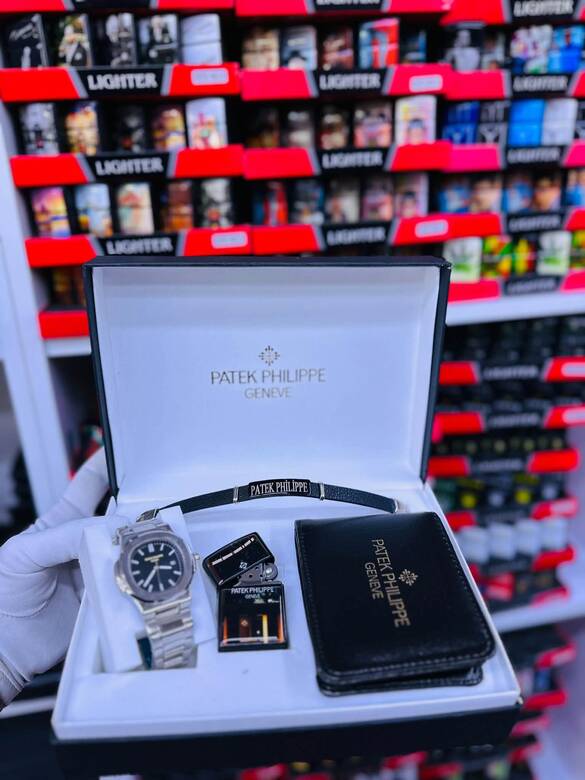 Toptan Kutulu PATEK Philippe Erkek Saat Takım Setleri