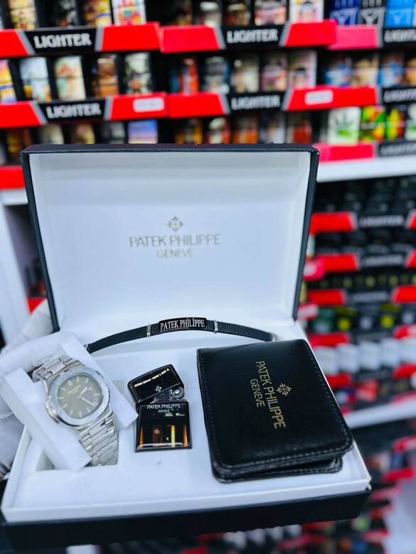 Toptan Kutulu PATEK Philippe Erkek Saat Takım Setleri