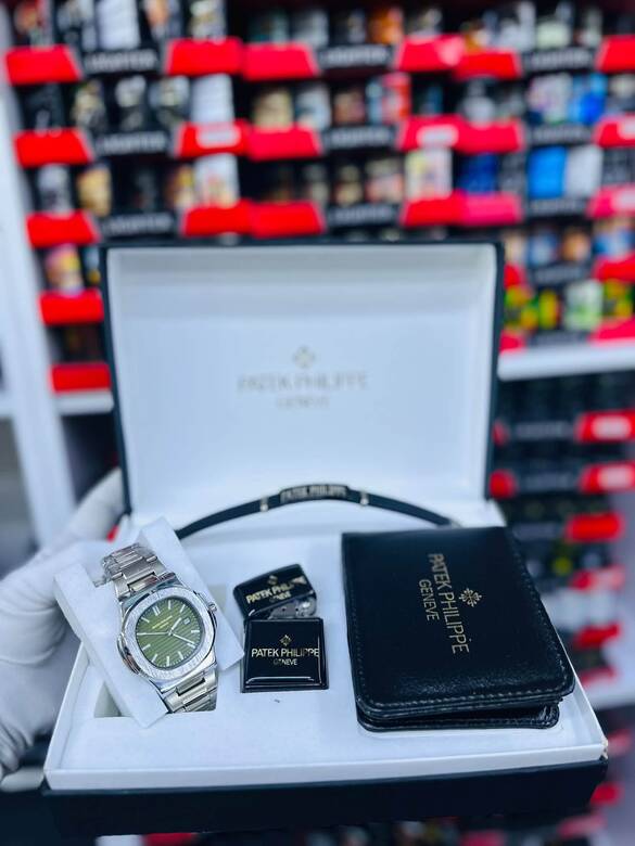 Toptan Kutulu PATEK Philippe Erkek Saat Takım Setleri