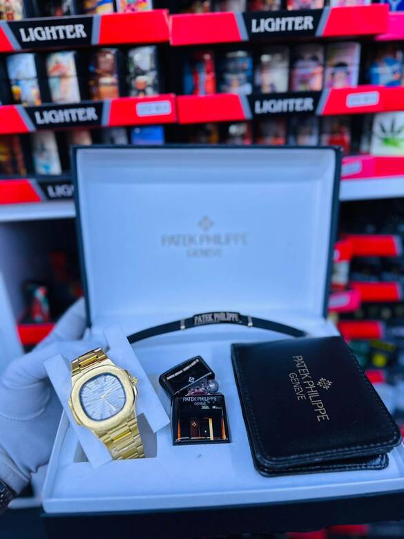 Toptan Kutulu PATEK Philippe Erkek Saat Takım Setleri