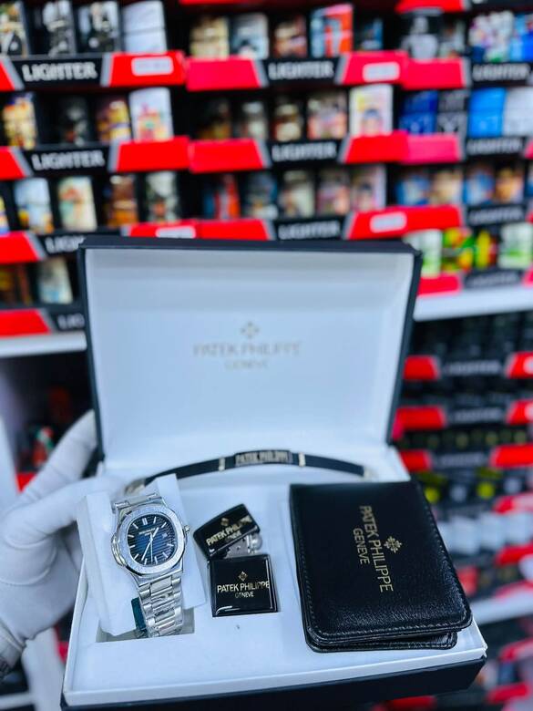 Toptan Kutulu PATEK Philippe Erkek Saat Takım Setleri