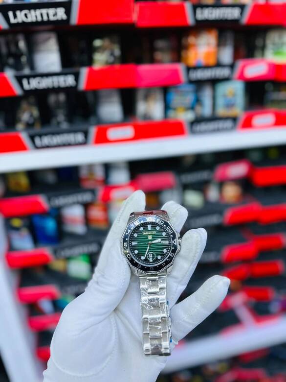 Toptan Tag HEUER Markalı Takvimli Çelik Kutulu Erkek Kol Saati