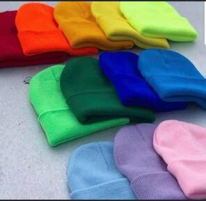 Toptan Bay&Bayan Tek Renk Kışlık Bere