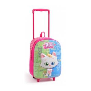 Toptan Çizgi Film Karakterli ÇekÇekli Ana Okul Çocuk Çantası