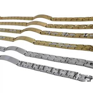 Toptan İsim Yazılabilir Çelik Bileklik