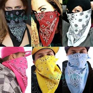 Toptan Kare Bandana Fular