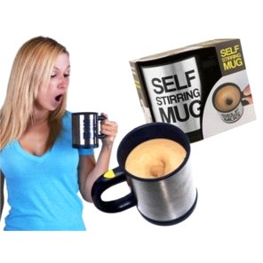 Karıştırıcı Özellikli Mikser Kupa Bardak Self Stirring Mug