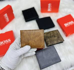 Kutulu Yazılı Cüzdan (Mix Model)