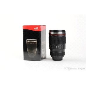 Objektif Görünümlü Termos Bardak 400 ml Büyük Boy