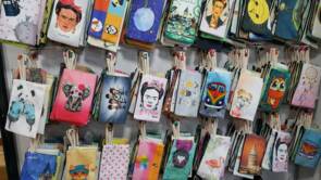 Toptan Resimli Boncuk İpli Cüzdan