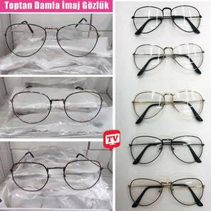 Toptan Şeffaf Model Harry Potter Tarz Gözlük