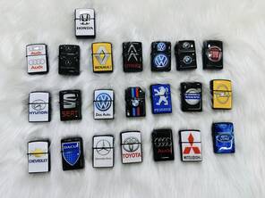 Toptan Araba Amblem Baskılı Zippo Çakmak