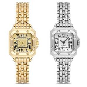 Toptan CARTİER Model Bayan Metal Lüx Kol Saati 