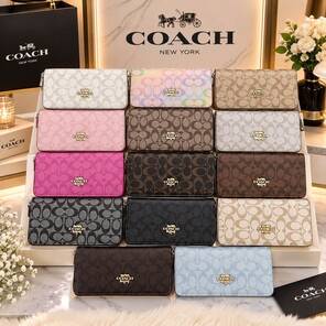 Toptan COACH Model Bayan Lüx Cüzdanı