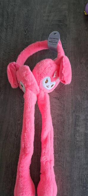 Toptan Çocuk Figürlü Sesli Peluş Kışlık Kulaklık