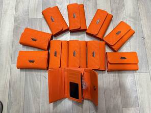 Toptan Çok Amaçlı Bereket Getiren Turuncu Bayan Para Cüzdanı