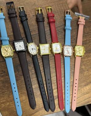 Toptan Deri Kordonlu Bayan Minimal Model Mix Model Saatler 