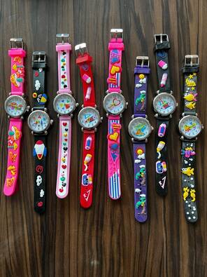 Toptan Figürlü Uygun Grup Çocuk Kol Saati