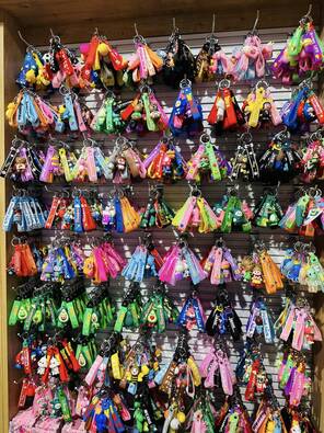 Toptan Figürlü Silikon Anahtarlık 