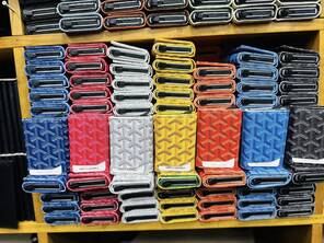 Toptan GOYARD Baskılı Mekanizmalı Otomaik Cüzdan