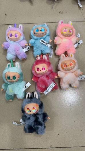 Toptan İthal Kutulu LABUBU Peluş Oyuncak