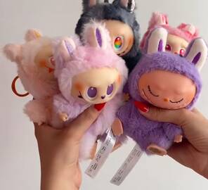 Toptan İthal Kutulu LABUBU Peluş Oyuncak 