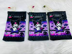 Toptan Kuromi Kalemlik Bez Cüzdan