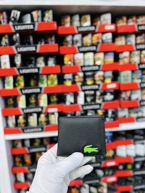 Toptan Metal Logolu Baskı Markalı Para Cüzdanı