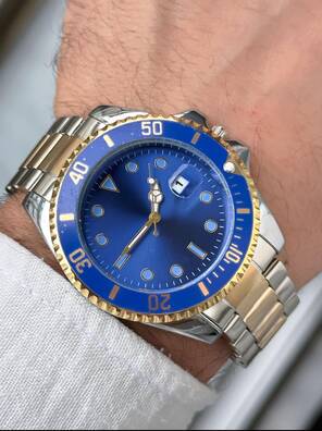 Toptan Takvimli Erkek Metal Lüx Saat