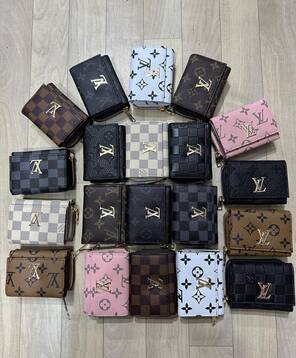 Toptan Yazılı Logolu Bayan Çok Amaçlı Kartlık Para Cüzdanı