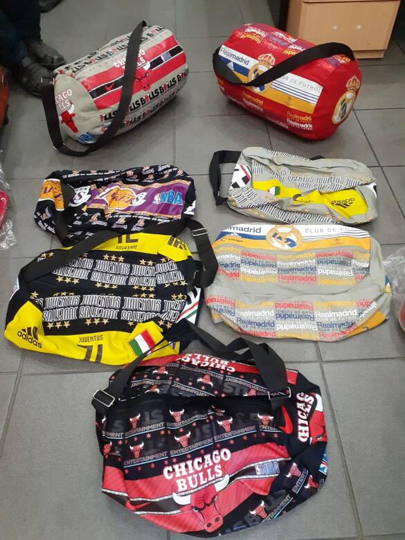 Baskılı Spor Silindir Çanta 