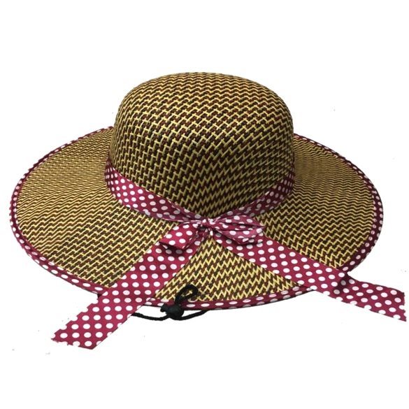 Toptan Bayan Sert Hasırlı Şapka