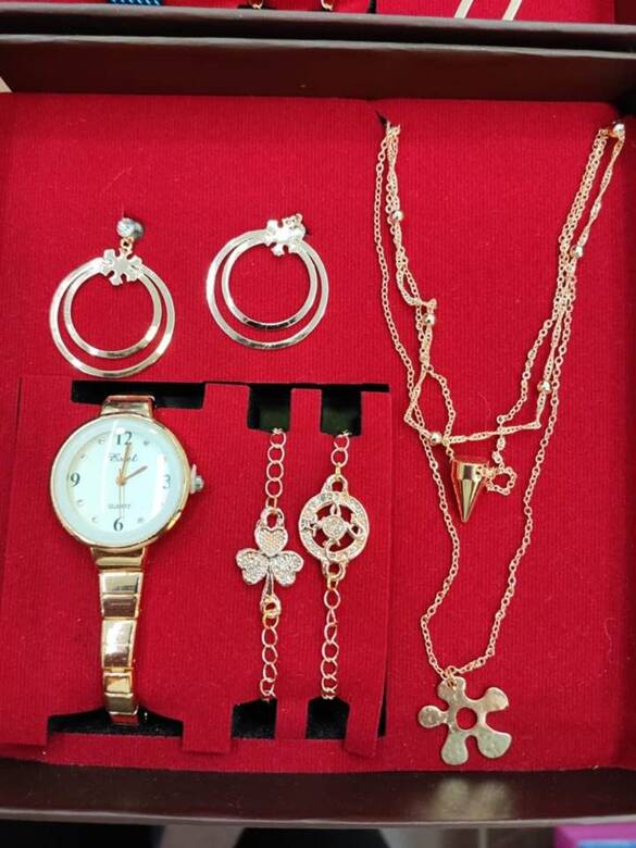 Toptan Bayan Şık 5'li Kombin Set Takım