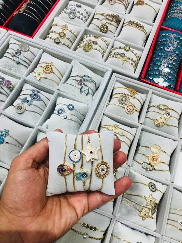 Toptan Bayan Taşlı Zirkonyum Bileklik