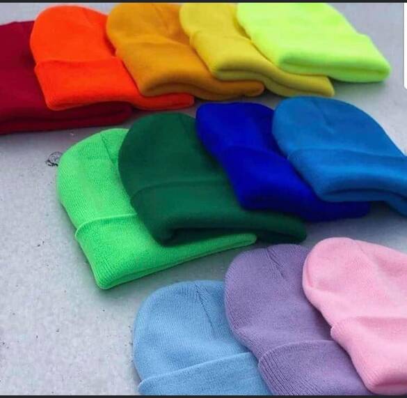 Toptan Bay&Bayan Tek Renk Kışlık Bere 