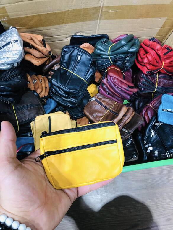 Toptan Bozuk Paralık Bayan Deri Cüzdan 