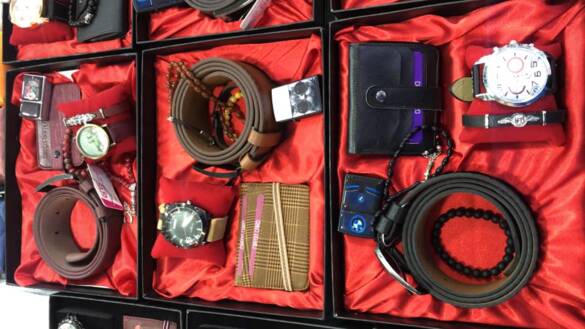 Toptan Kutulu Erkek Kemer Cüzdan Saat Kombin Takımı