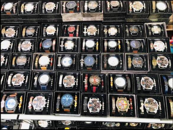 Toptan Erkek Kol Saati - Bileklik Hediyeli Kombin Saat