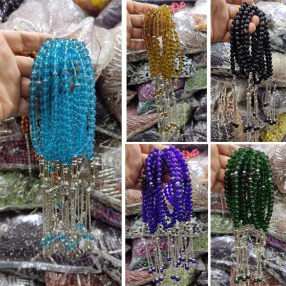 İpli Cam Boncuk Tesbih