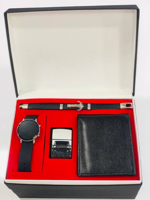 Toptan Kapaklı Kutulu 4'Lü Erkek Kombin Set Takımı