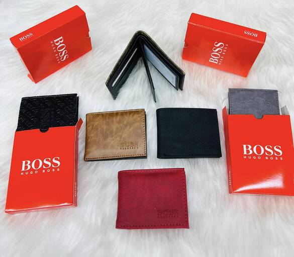 Kutulu Yazılı Cüzdan (Mix Model)