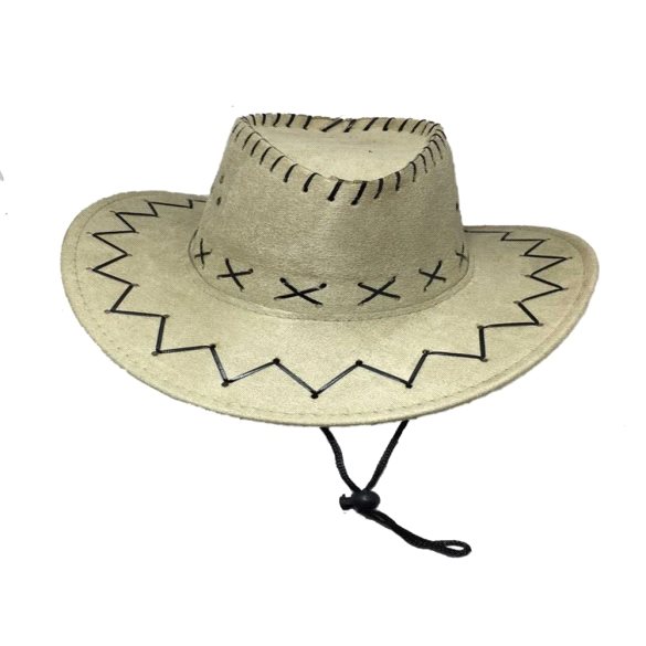 Süet Kovboy Şapkası