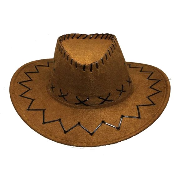Süet Kovboy Şapkası