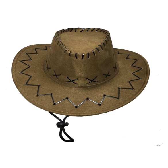 Süet Kovboy Şapkası