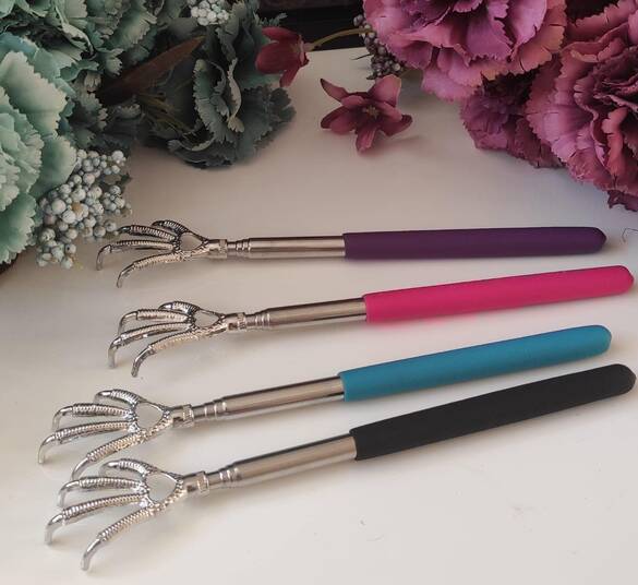 Toptan Metal Teleskopik Uzatılabilir Kademeli Masaj Aleti Ve Sırt Kaşıyıcı