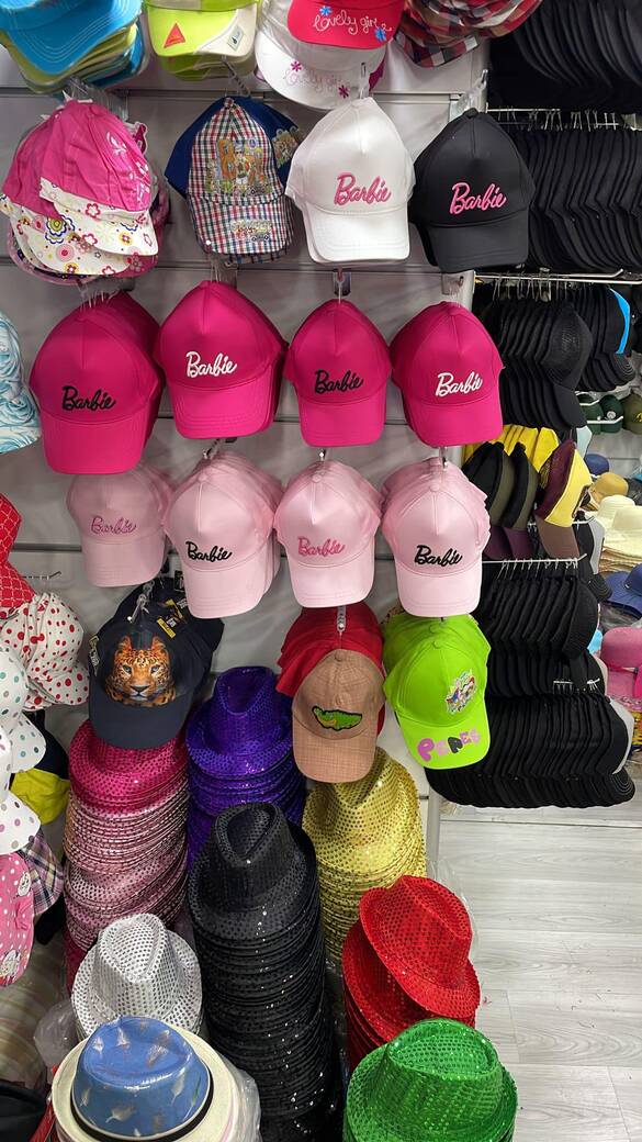 Toptan Barbie Baskılı Çocuk Şapkası 