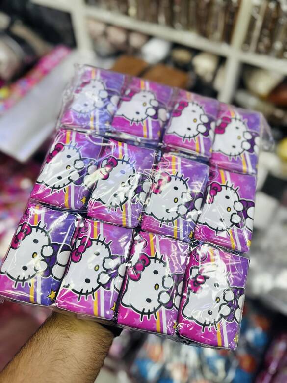 Toptan Baskılı Çocuk Mix Model Cüzdan 