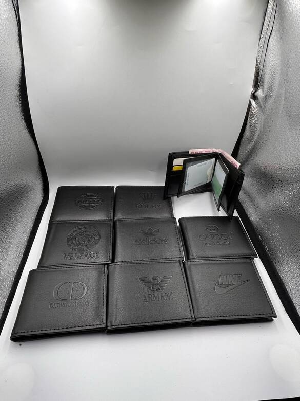 Toptan Baskılı Markalı Mix Model Erkek Cüzdanı